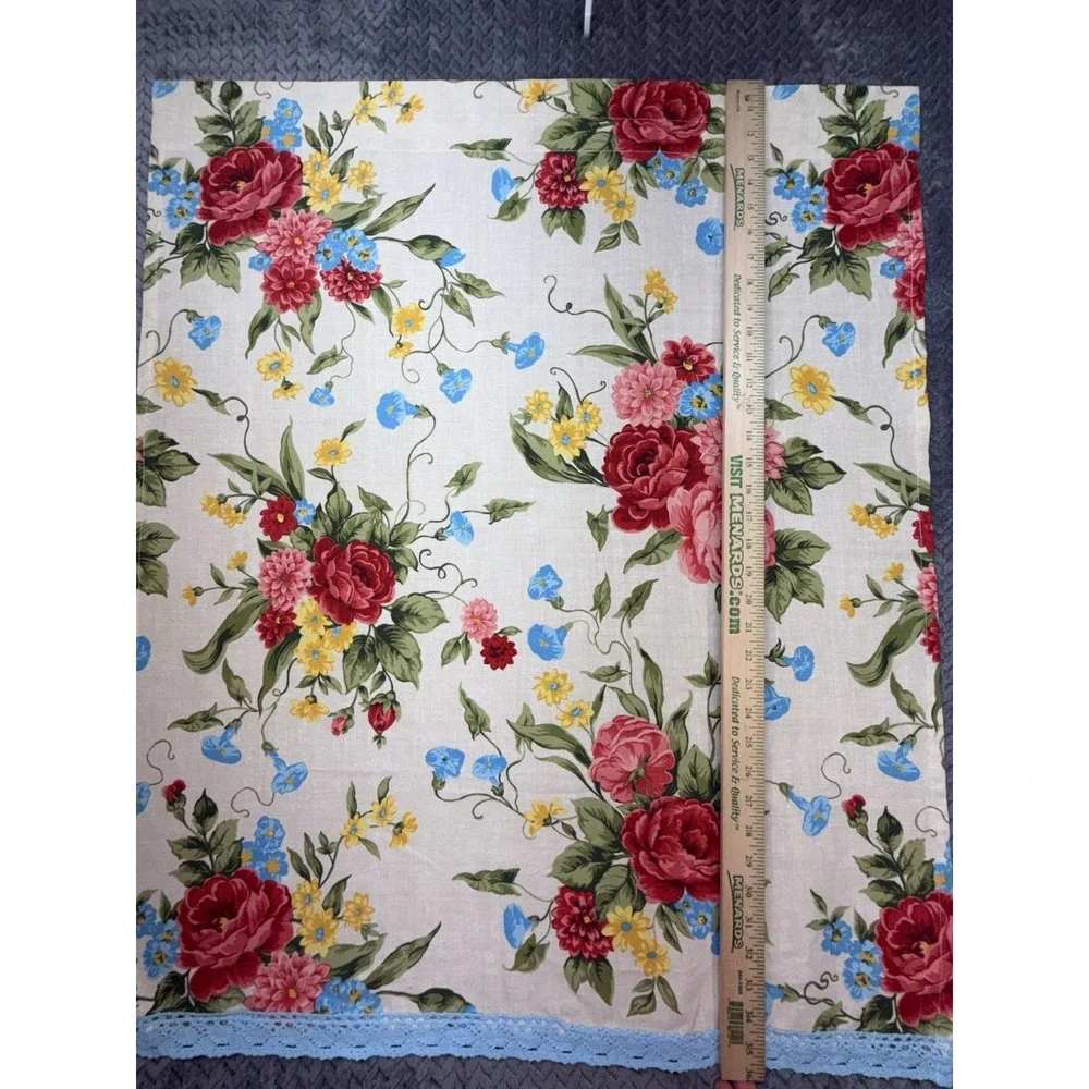 The Pioneer Woman Sweet Rose Curtains 30x36 2 piece set Discontinued Cottagecore